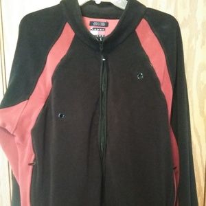 Tommy Jeans Fleece Red and Black XXL Hilfiger Warm